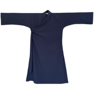 龙虎山用品道服长袍套装法衣道士衣服男女道袍春秋加厚款长褂斜襟