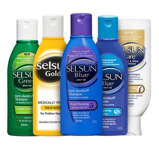 澳洲sheveu赛逸洗发水女去屑止痒控油蓬松二硫化硒洗头发液露男