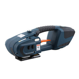 手提式电动打包机JDC13/16捆扎带收紧一体全自动塑钢带pp塑料带热熔免扣拉紧器手持小型便携V2捆扎机砖厂打捆