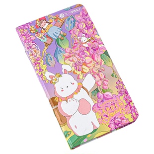 三年二班 织梦花园日计划本A6自律打卡本日程本便携随身高颜值笔记本小本子记事本记录口袋本学习文具初高中F