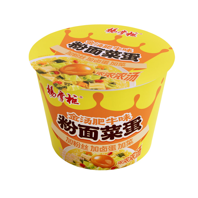 杨掌柜粉面菜蛋桶装泡面