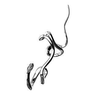 wind独特个性设计感蛇形无耳洞耳夹女小众时尚创意耳饰高级感耳环