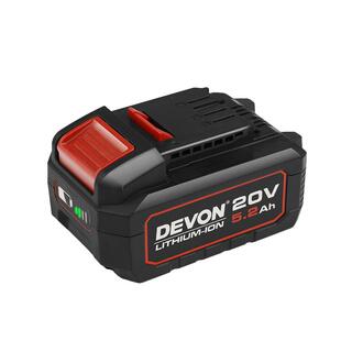 DEVON大有电动工具20V锂电池适配充电电钻电锤扳手5401/5733/2903