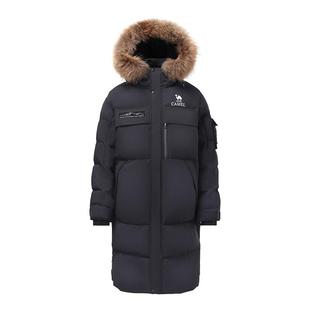 【鹅绒】骆驼户外极寒羽绒服冬季新款女款男款长款三防加厚外套