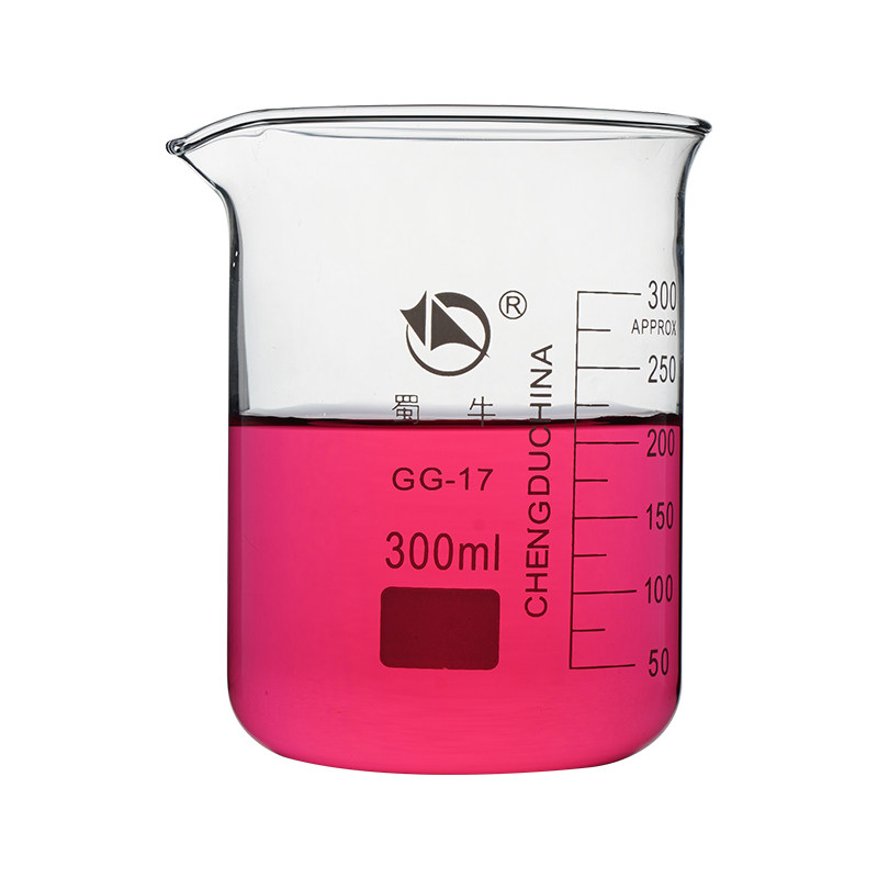 蜀牛玻璃烧杯500ml耐高温化学实验器材玻璃棒量筒量杯 烧杯1000ml