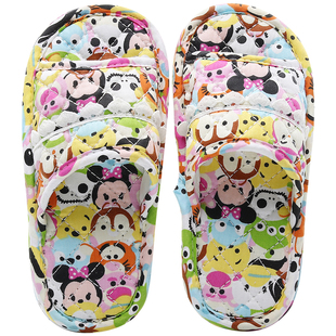 2025儿童纯棉宝宝布底拖鞋家居鞋男童女童手工布鞋子卡通可爱韩版