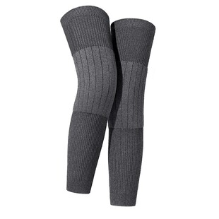 恒源祥加长羊绒护膝盖男女关节保暖老寒腿老年加厚防寒护腿长筒套