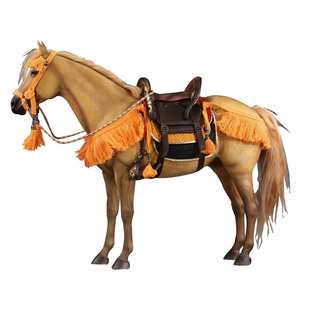 Mr.Z 1/6纯血马白马模型仿真骏马坐骑可配兵人动物潮玩手办摆件