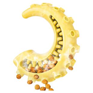 狗狗玩具磨牙鱿鱼舔食耐咬洁齿大小型犬慢食啃咬清洁口腔玩具零食