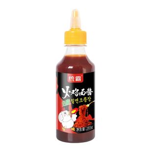 韩式火鸡面酱爆辣拌饭拌面酱料包变态辣韩国0脂肪瓶装甜辣商用酱