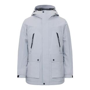 [三防]Navigare意大利小帆船灰色羽绒服男冬季新款休闲保暖外套