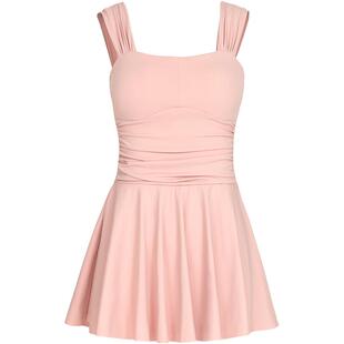 SKYHAND泳衣女2025新款连体游泳装显瘦遮肉成人泡温泉沙滩裙保守