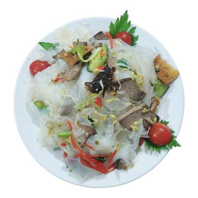 正宗手工汝州超薄绿豆粉皮凉拌菜