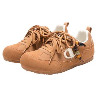 Champion冠军男女儿童勃肯鞋26春新款经典复古游牧风休闲薄底板鞋