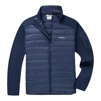 2025秋冬哥伦比亚男装拒水夹棉保暖拼接软壳衣夹克防风外套WE7913