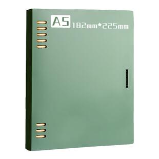 日本国誉活页本一米新纯笔记本B5简约ins可拆卸不硌手学生线圈本