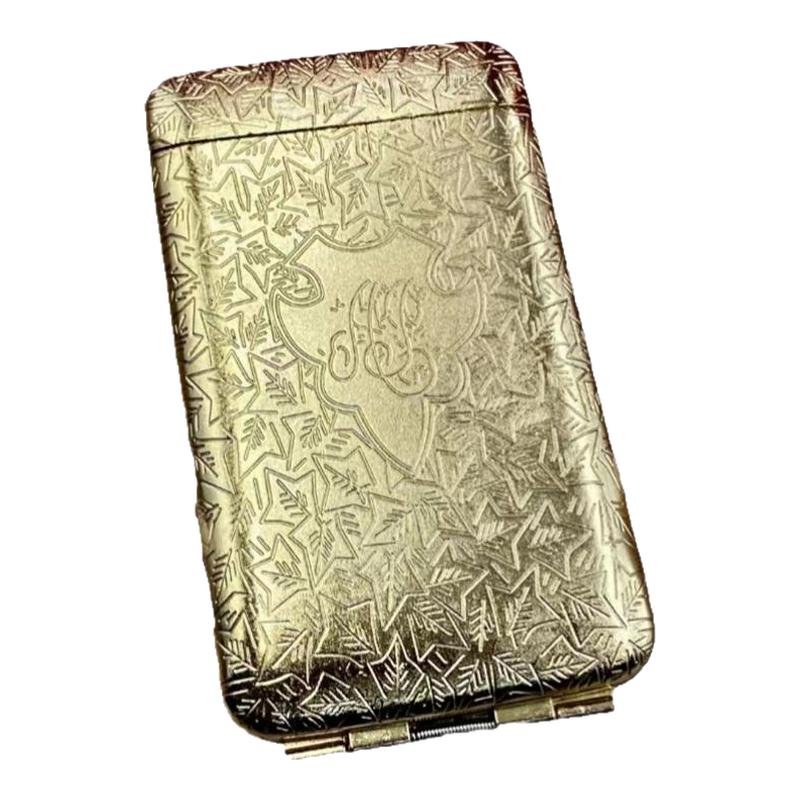 【祝融火具】海豚浴血黑帮三开细支烟盒自动弹开合金烟夹 男