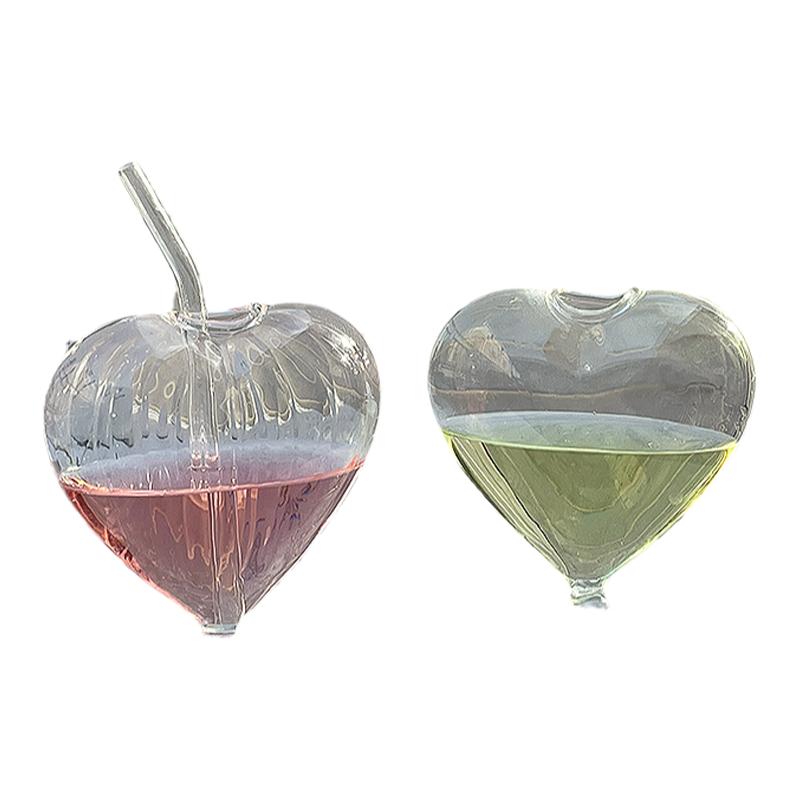 钱道嘉高硼硅商用粉嫩少女心否杯
