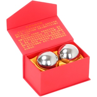 304不锈钢实心健身球手球手转球中老年手玩球把玩术后练习保健球