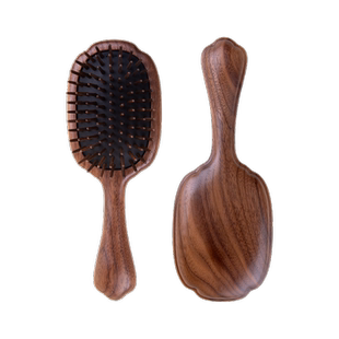 梵沐记护发气垫梳气囊梳养发木梳檀木梳子按摩头皮经络木质礼盒装