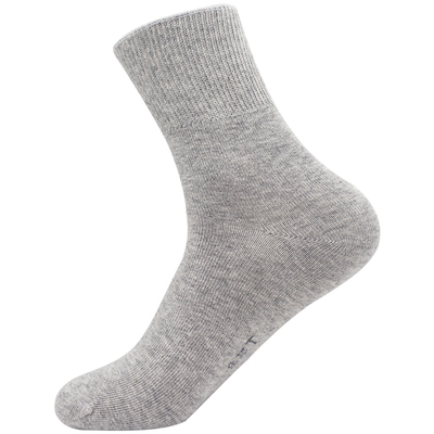 老人袜子松口棉袜女士宽口无痕袜