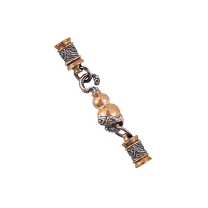 琢匠国风原创文玩配饰葫芦连接扣项链扣子饰品接头925银手链diy扣