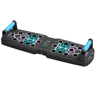 智能俯卧撑板多功能训练可折叠支架胸肌锻炼神器家用训练健身器材