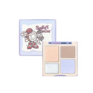 高光修容一体综合盘鼻影阴影腮红三合一修饰脸部提亮哑光立体正品