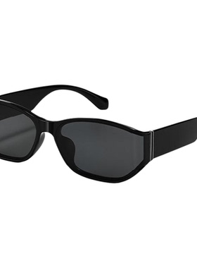 YIPO曲面防紫外线黑框太阳镜