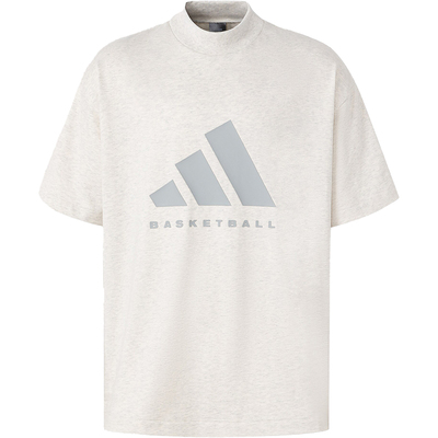 Adidas/阿迪达斯正品BASKETBALL TEE 男女篮球舒适运动短袖IX1968
