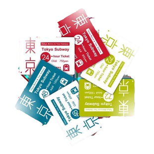 日本东京地铁卡一日/三日交通西瓜卡通票24/48/72小时乘车1/2/3日