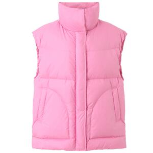 Juicy Couture橘滋背心女冬季美式羽绒马甲外套