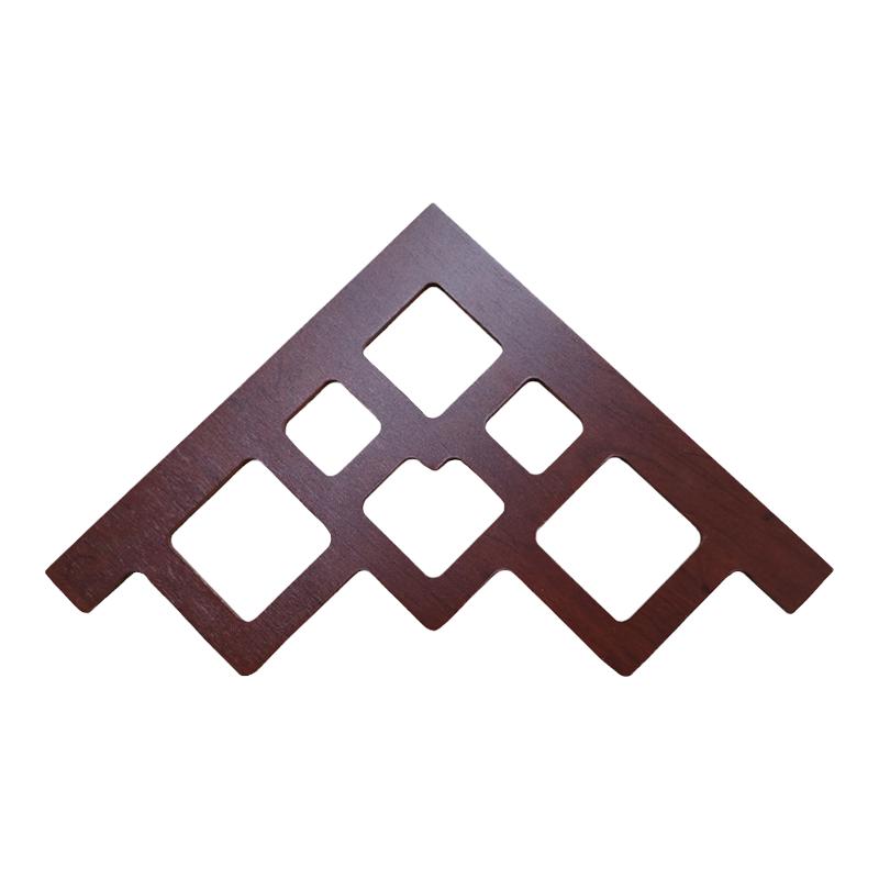 新中式吊顶角花平板L形阴角线条