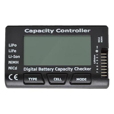 cellmeter7/1-7S数字 电压电量显示器 2-7S锂电 镍镉电池检测器