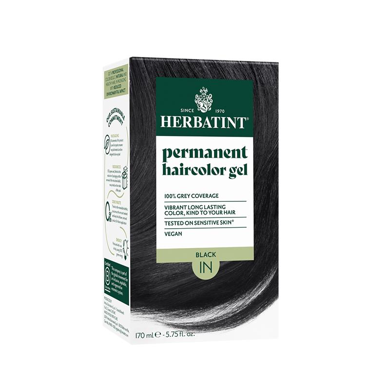 Herbatint荷碧汀染发剂天然植物自己在家染发膏遮白发 自然色N系