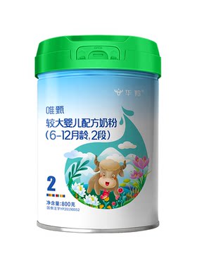 罐装华羚2段6-12月婴儿牦牛奶粉