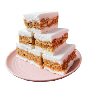 穆师傅水晶糕湖北荆州特产芙蓉糕水仙糕传统手工糕点吃休闲零食