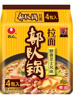 农心部队火锅拉面芝士味