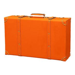 高档礼品盒带手提包装盒木质家用收纳轻奢空箱子道具橱窗装饰摆件