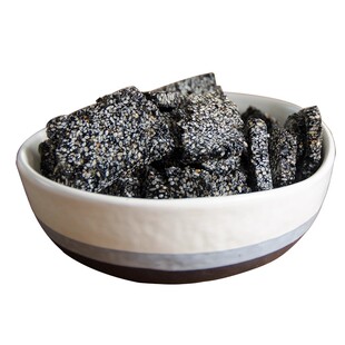 新货手工黑芝麻糖芝麻酥薄脆芝麻片传统小吃切糕点粗粮零食特