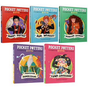 【新品】哈利波特迷你指南 英文原版 Pocket Potters Little Guides to the Harry Potter赫敏罗恩邓布利多卢娜官方指南全彩故事