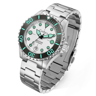 正品卡迪森手表男士机械表进口NH35A机芯强夜光100米防水男表钢表