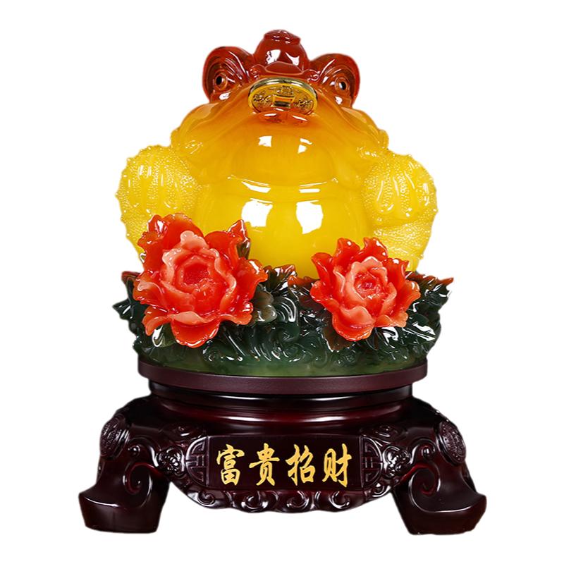招财进宝金蝉办公室开业工艺品