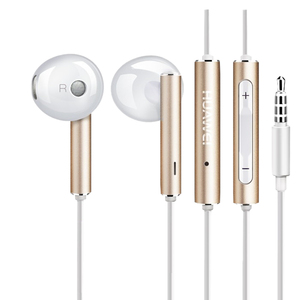 Huawei/华为 AM116耳机原装正品半入耳式有线3.5mm高音质通用P30