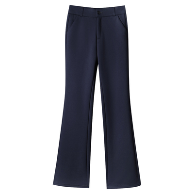 微喇裤女冬季加绒高个子喇叭裤