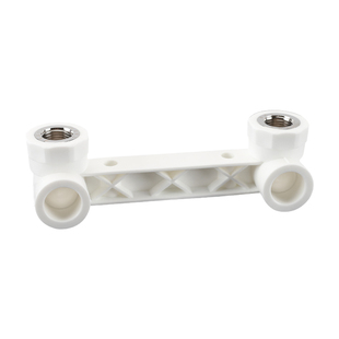 20PPR双联花洒接头连体弯头三通直接家用淋浴阀冷热龙头安装双联