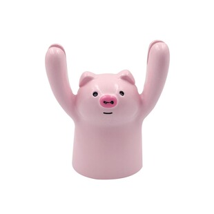 烘焙蛋糕装饰粉色举牌小猪生日蛋糕装饰摆件插表白猪蛋糕装饰配件