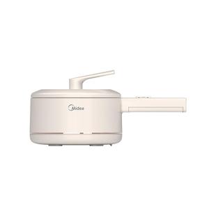 美的电煮锅家用宿舍学生一人食煮面锅小电火锅多功能蒸煮一体锅