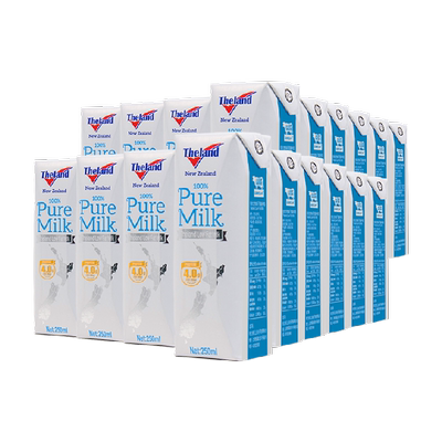 新西兰乳蛋白250ml*24*2低脂牛奶