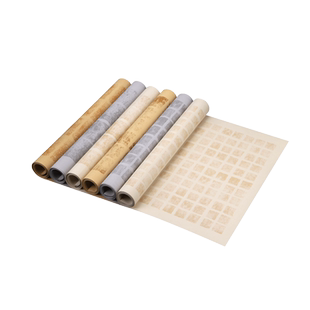 六尺四尺对开蜡染宣纸书法专用纸方格宣纸拓片半生熟国展小楷作品纸带格子毛笔字练习纸初学者学生比赛用纸